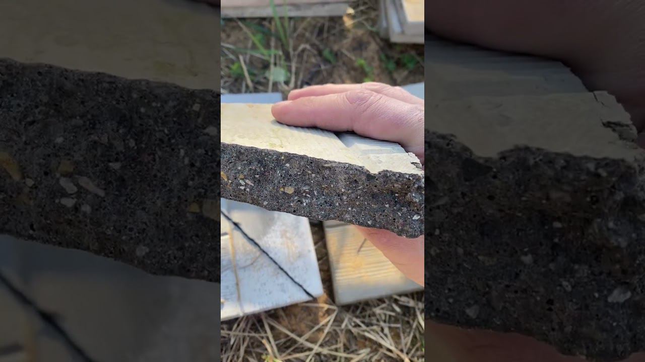 Тротуарная плита покрывается пятнами, после зимы! И что это может быть? смотреть онлайн