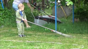 обзор газонокосилка ал ко AL KO комфорт 40 Е  часть 2.практическая