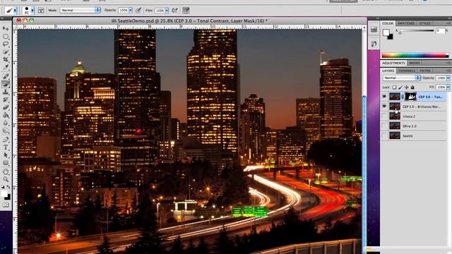 Part 3 of 3 - Seattle -  Photoshop CS5 Edit Tutorial (Nik Color Efex)