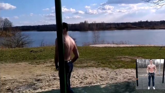 Самые лёгкие элементы на турнике. Обучение смотреть онлайн