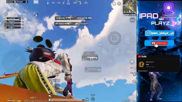 BGMI❌ GLITCHES MI | BGMI LIVE IPAD PLAYZ YT | LIVE STREAM