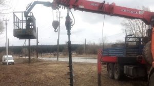 Гидробур Pilemaster для КМУ Hotomi, JunJin, Aichi, Tadano