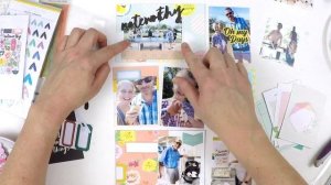 Scrapbooking Project Life | *Citrus Twist* Legendary Kit | Process Video | Lauren Hender