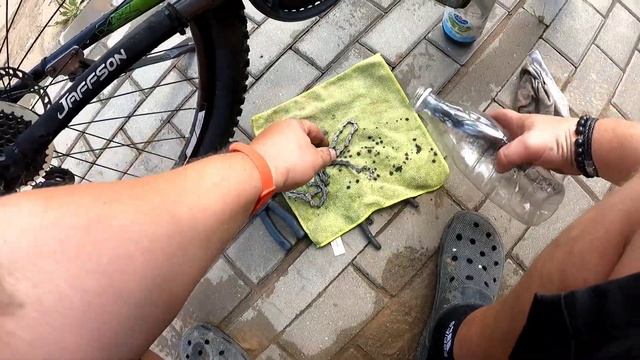 Смазываю цепь велосипеда смотреть онлайн