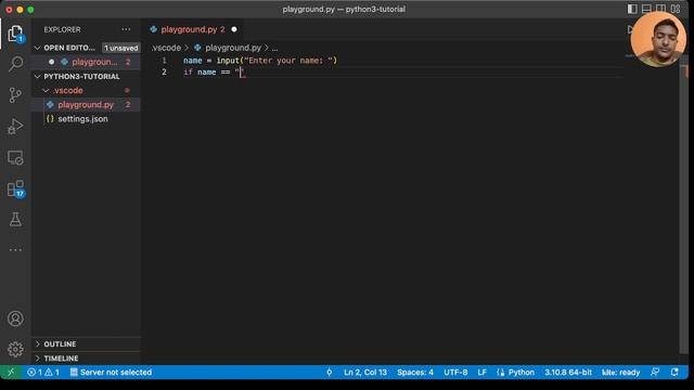 python - indentation and comments