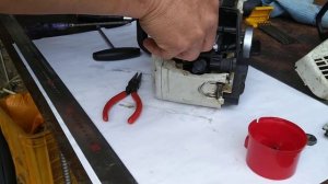 How To Replacea Carburetor in a stihl ms 192 tc-e