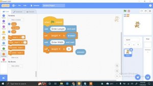 6# Find the Perimeter of a Rectangle | Scratch Coding Practices & challenging Tasks