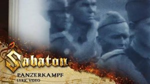 SABATON - Panzerkampf (Official Lyric Video)