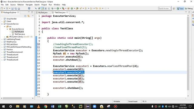 Lecture 10-Executor Service in JAVA || What is Executor Service in Parallel Computing || PDC смотреть онлайн