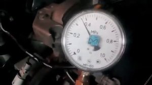 давление топлива рено к4м 700