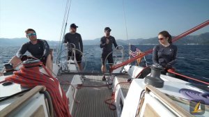 Яхта, поворот фордевинд — урок 22 | Школа яхтинга Sailing Time