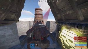 RUST двойная большая печь с нпз