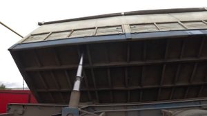 Переделанный Маз полуприцеп под самосвал