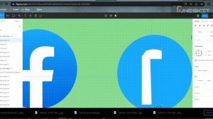 How To Make/Create Facebook Logo in  Figma