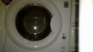 Отжим на стиральной машине LG DirectDrive F1068LD. Отжим на 1000об/мин