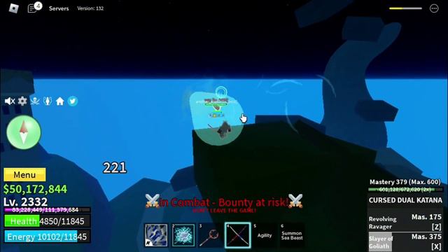 『Cursed Dual Katana + GodHuman』Epic Bounty Hunting | Blox Fruits | UPDATE 17.3