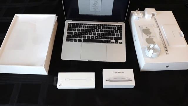 UNBOXING -- 2020 MacBook Air, Magic Mouse 2 and Accessories смотреть онлайн