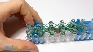 ЕЛОЧКА из резинок Rainbow Loom Bands | Урок 400. Christmas tree Rainbow Loom