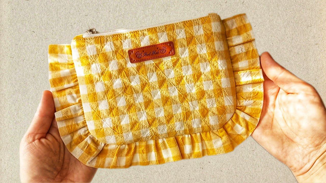 DIY/ШЬЮ КОСМЕТИЧКУ #шьюсама #sew #handmade