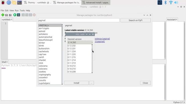 Raspberry Pi - Install a Python Module from Thonny IDE смотреть онлайн