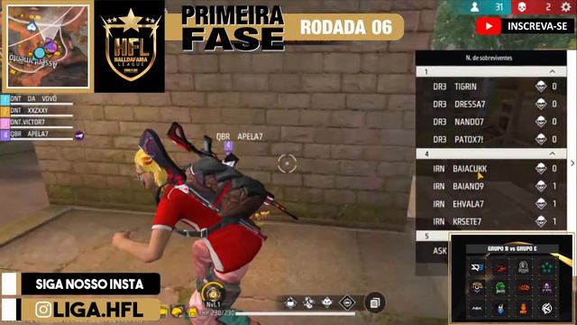 LIGA HFL ELITE SEASON 12 - PRIMEIRA FASE / RD. 06 / GR. BxE смотреть онлайн