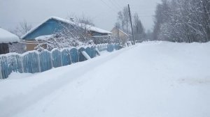 Жизнь в деревне в Карелии зимой | На старых финских санках еду по карельской деревне