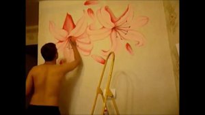 Варианты покраски стен