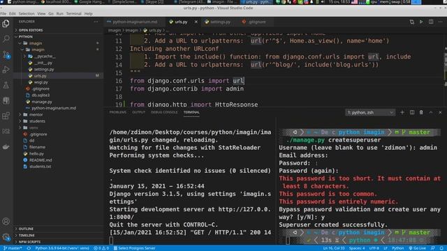 Курс Python. Django старт проекта. смотреть онлайн