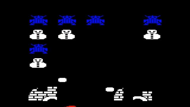 SNOWVADERS ( BBC Micro ) NEW GAME 2023