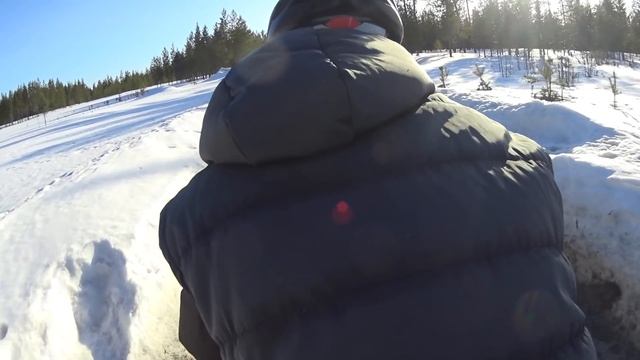 Велопрогулка на фэтбайке в г. Покачи, ХМАО / Biking on fatbike in Pokachi city, Russia