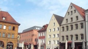 Meine Stadt Amberg.  (Амберг - старая часть города.2 Бавария (Германия)