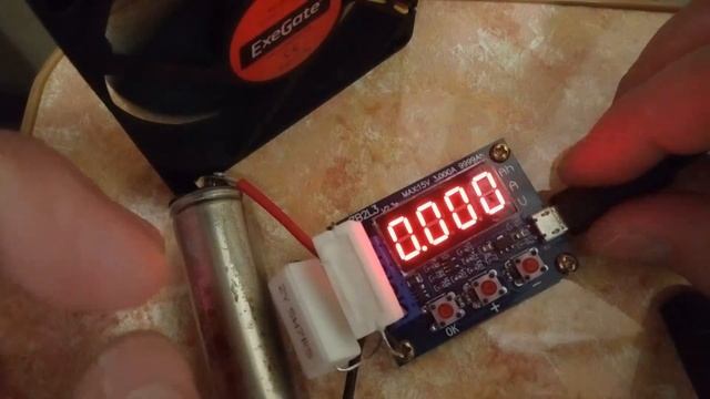ZB2L3 Измеритель тестер ёмкости аккумуляторов