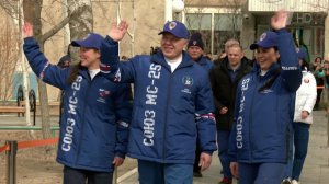 На Байконуре завершаются последние приготовления к старту космического корабля "Союз"