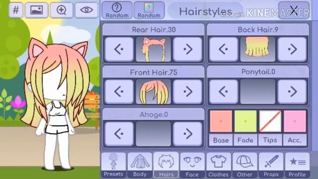 Гача Лайф | Идеи для причёсок смотреть онлайн