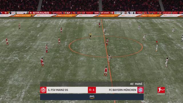 Bundesliga | Jornada 14 | Mainz 05 vs Bayern Munich | FIFA 21 PS4 смотреть онлайн