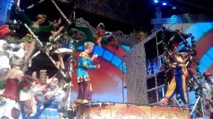 Русское фольклорное шоу "Золотое кольцо". Батут.