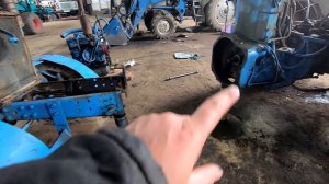 МТЗ 80 Полевая сварка Ремонт передней балки (9 часть)