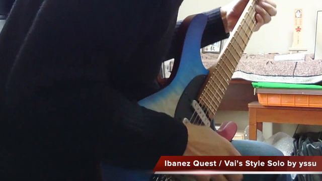 IBANEZ Quest Demo / Vai's Style Solo by yasu смотреть онлайн
