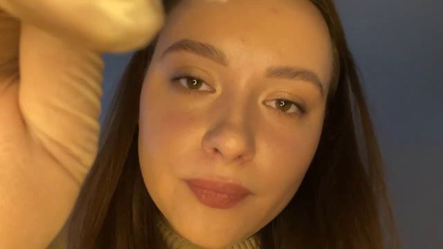 АСМР нежный косметолог | чистка лица, звуки перчаток, персональное внимание 🧖🏼♀️