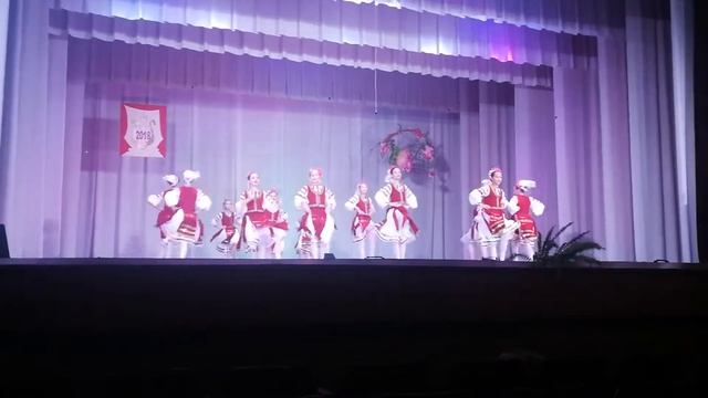 Танец Модовеняска танцевальный ансамбль Тополек