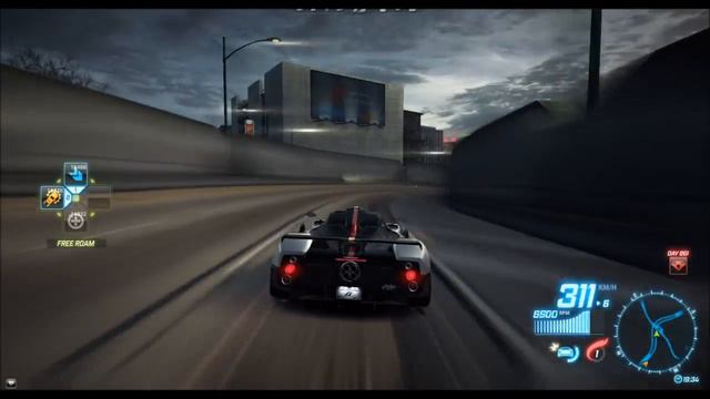 NFS World - Pagani Zonda Cinque 400km/h Over смотреть онлайн