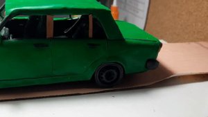 Ваз 2107 из пластилина (своими руками)