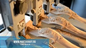 Пантограф по дереву четырех шпиндельный (Копировально-фрезерный станок)