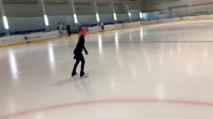 Появился страх прыгнуть Аксель 🙈 Тренировка Январь 2024. 1 год и 11 месяцев обучения