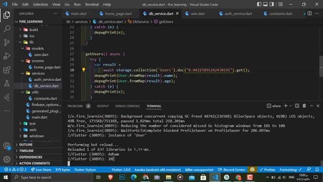 How to fetch data from firebase with FutureBuilder flutter بالعربي