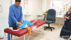 Мальчик с ДЦП. Правка. Ребёнок поднял голову СРАЗУ после сеанса. (720p)