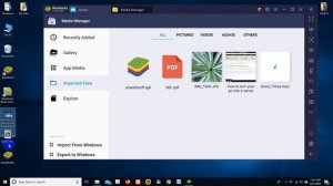 How to import and export files from #bluestacks to PC and PC to bluestacks 2022