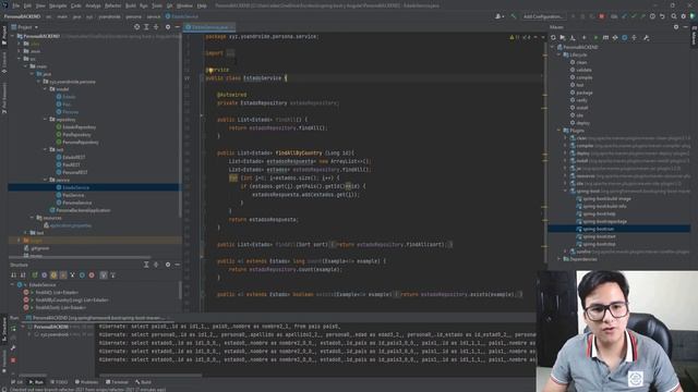 8 CURSO SPRING BOOT CRUD + JPA + POSTGRESQL +REST + ANGULAR: Refactor código | Lombok y optimizar смотреть онлайн