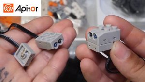 Электронный робот конструктор Apitor SuperBot, конструктор программируемый, 400 деталей