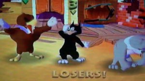 Tom and Jerry War of the whiskers: Tom, Spike, Butch, Eagle gameplay